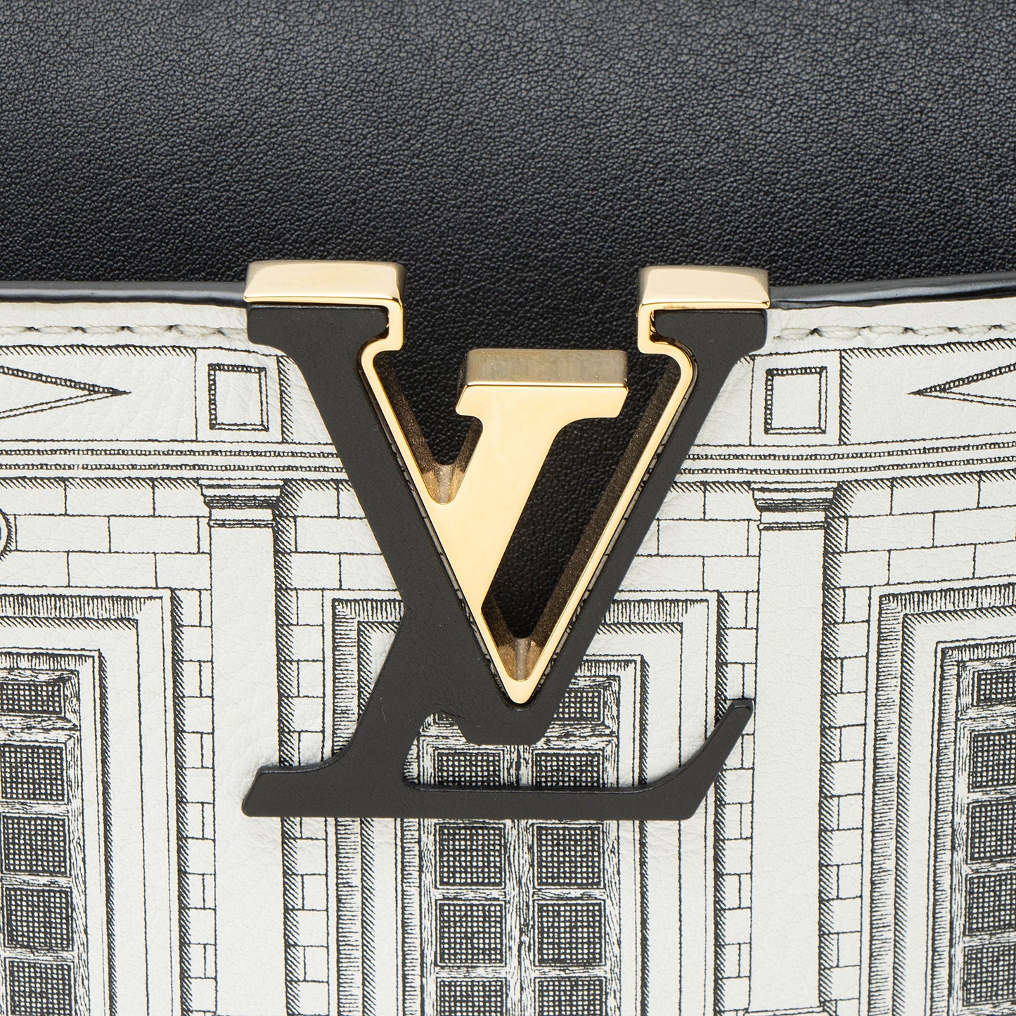 Louis Vuitton x Fornasetti Calfskin Architettura Capucines BB Bag