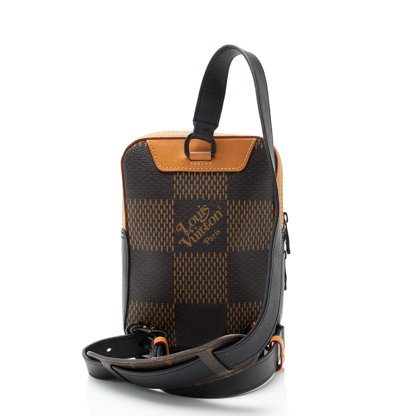 Louis Vuitton x NIGO Giant Damier Ebene Monogram Canvas Nano Amazone Sling Bag