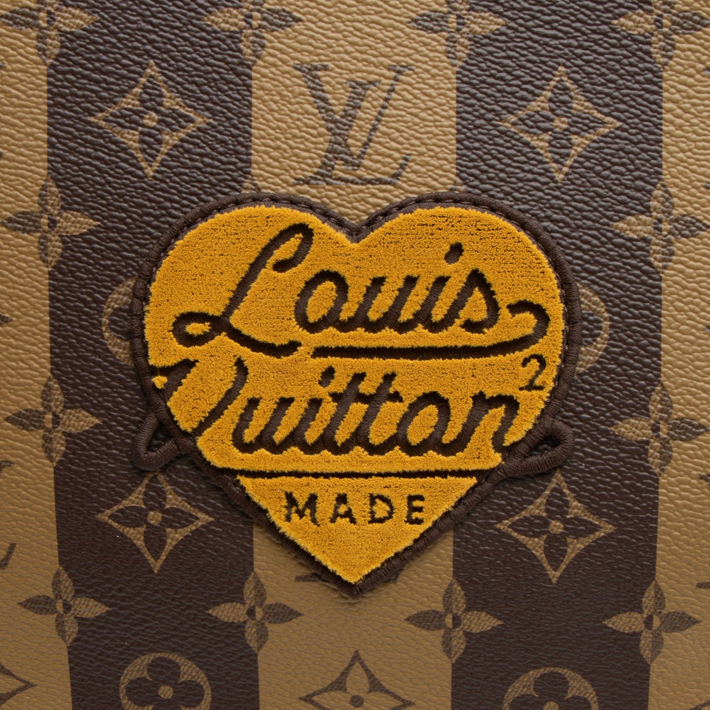 Louis Vuitton x NIGO Reverse Monogram Stripes Sac Plat Tote