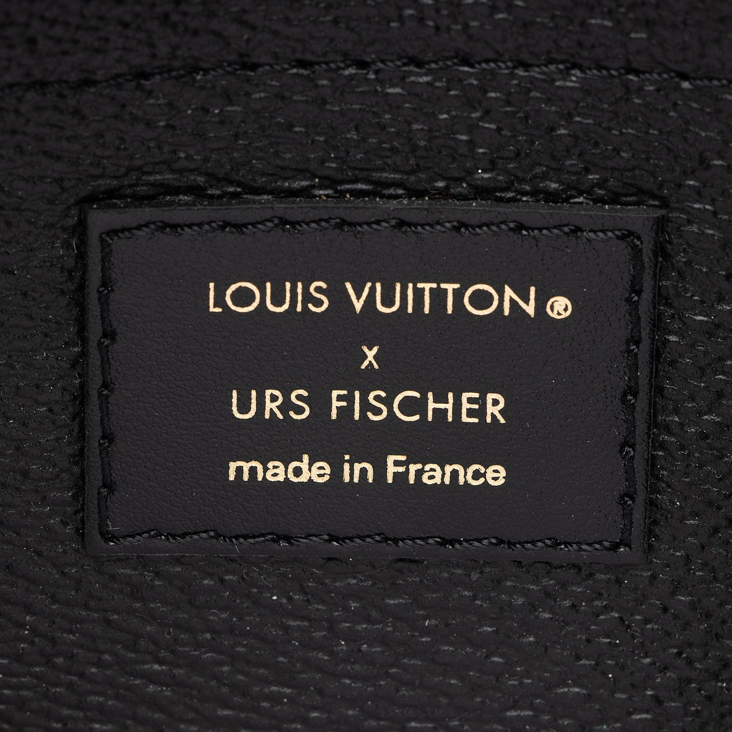 Louis Vuitton x Urs Fischer Monogram Leather Neverfull MM Pochette (SHF-8WPKoB)