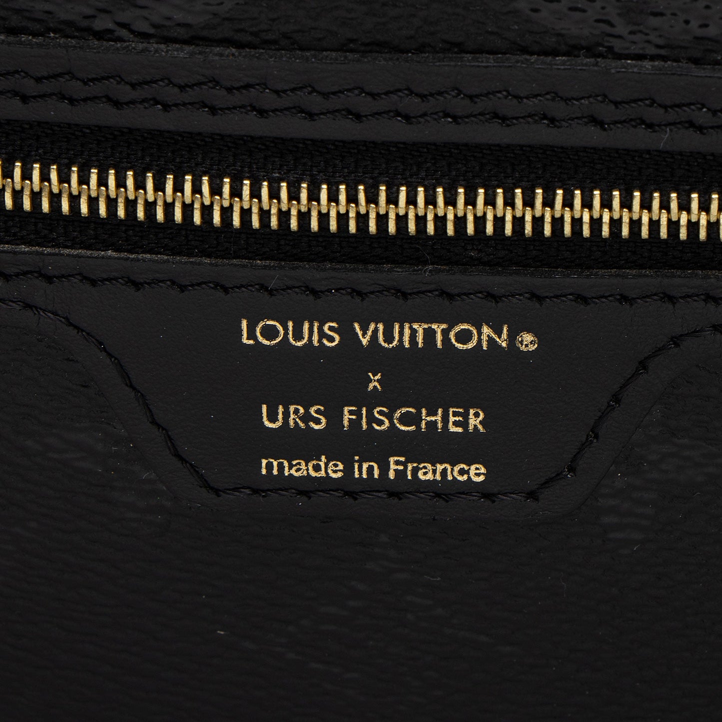 Louis Vuitton x Urs Fischer Tufted Monogram Canvas Neverfull MM Tote (SHF-h6jsA0)