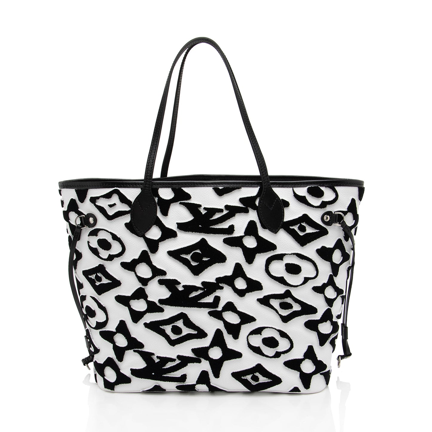 Louis Vuitton x Urs Fischer Tufted Monogram Canvas Neverfull MM Tote