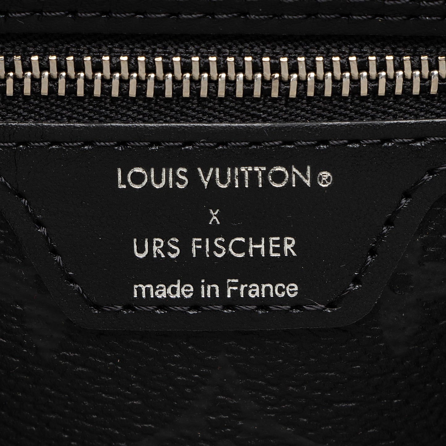 Louis Vuitton x Urs Fischer Tufted Monogram Canvas Neverfull MM Tote