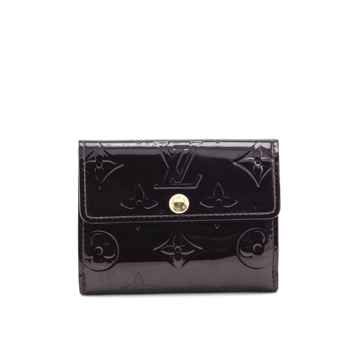 Louis Vuitton Amarante Monogram Vernis Ludlow Wallet