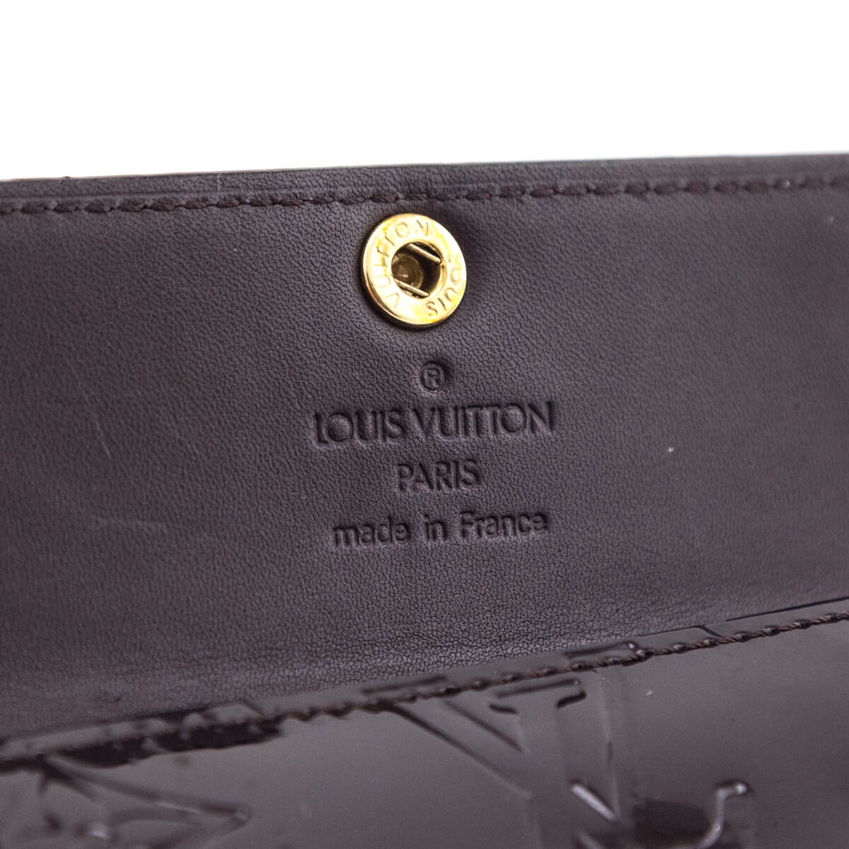 Louis Vuitton Amarante Monogram Vernis Ludlow Wallet