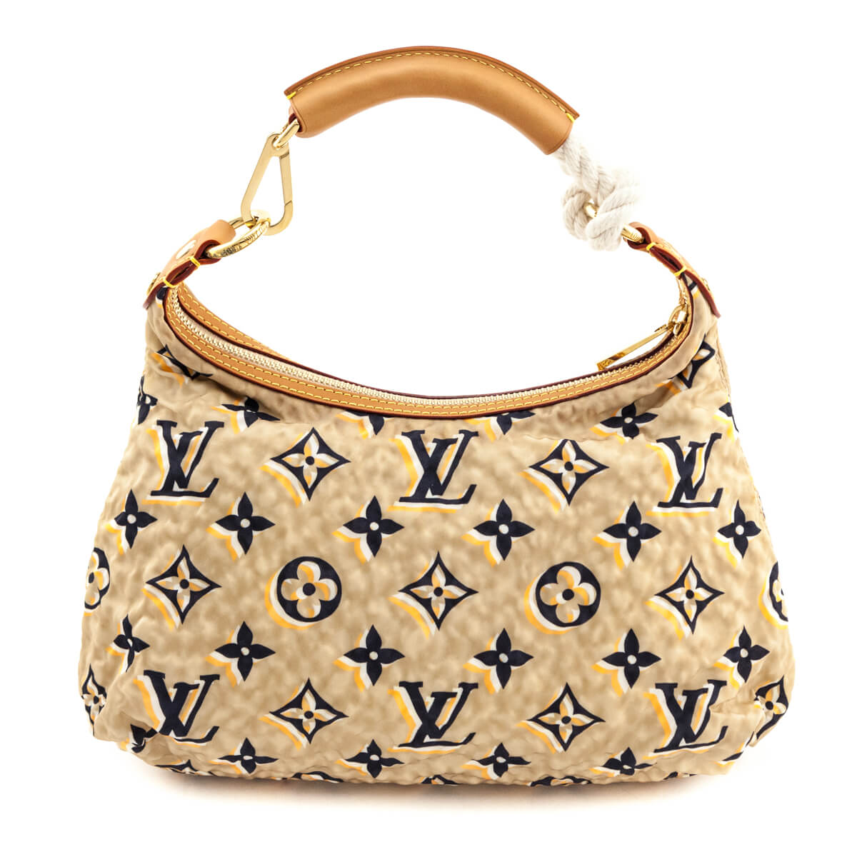Louis Vuitton Beige Nylon Monogram Cruise Bulles PM