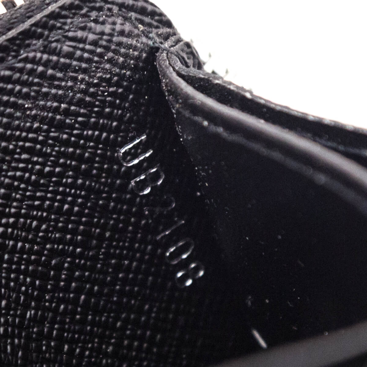 Louis Vuitton Black Epi Clemence Wallet