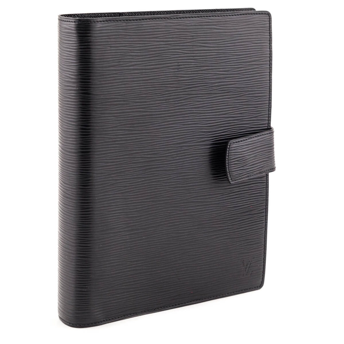 Louis Vuitton Black Epi Large Agenda Cover