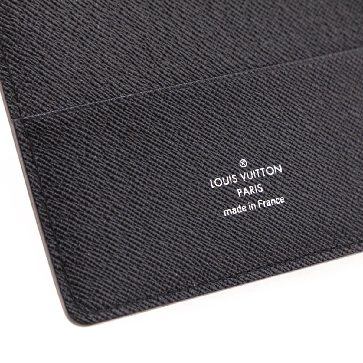 Louis Vuitton Black Epi Large Agenda Cover