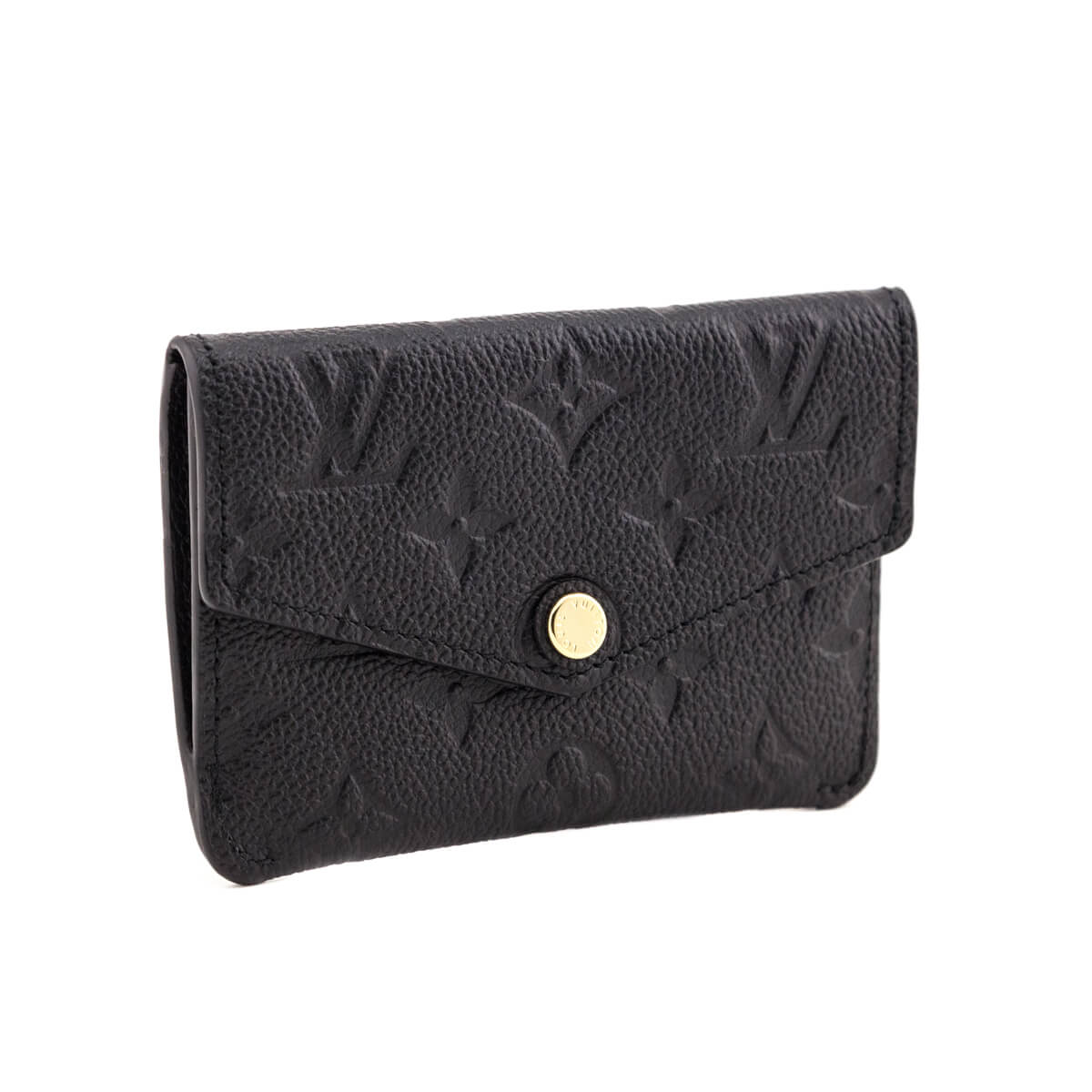 Louis Vuitton Black Monogram Empreinte Flap Key Pouch
