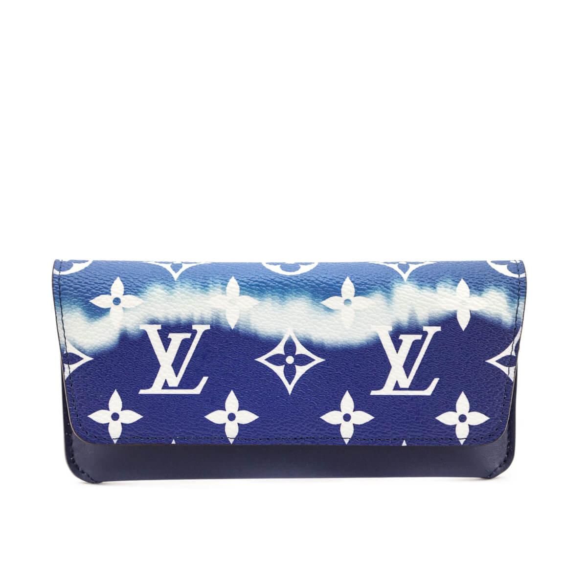 Louis Vuitton Blue Escale Glasses Case