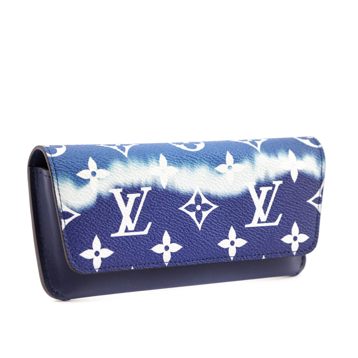 Louis Vuitton Blue Escale Glasses Case