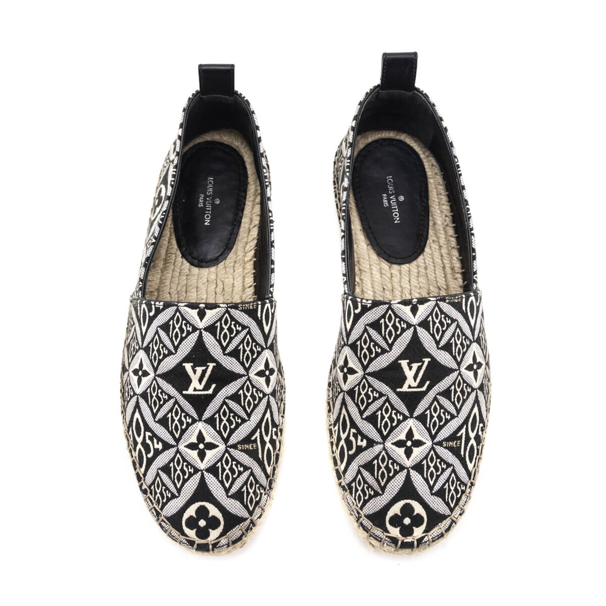 Louis Vuitton Blue Since 1854 Canvas Espadrilles Size US 8 | EU 38