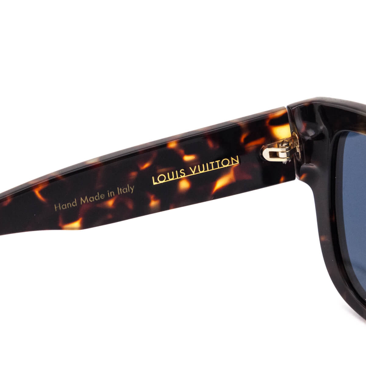 Louis Vuitton Blue & Tortoise Aster Sunglasses