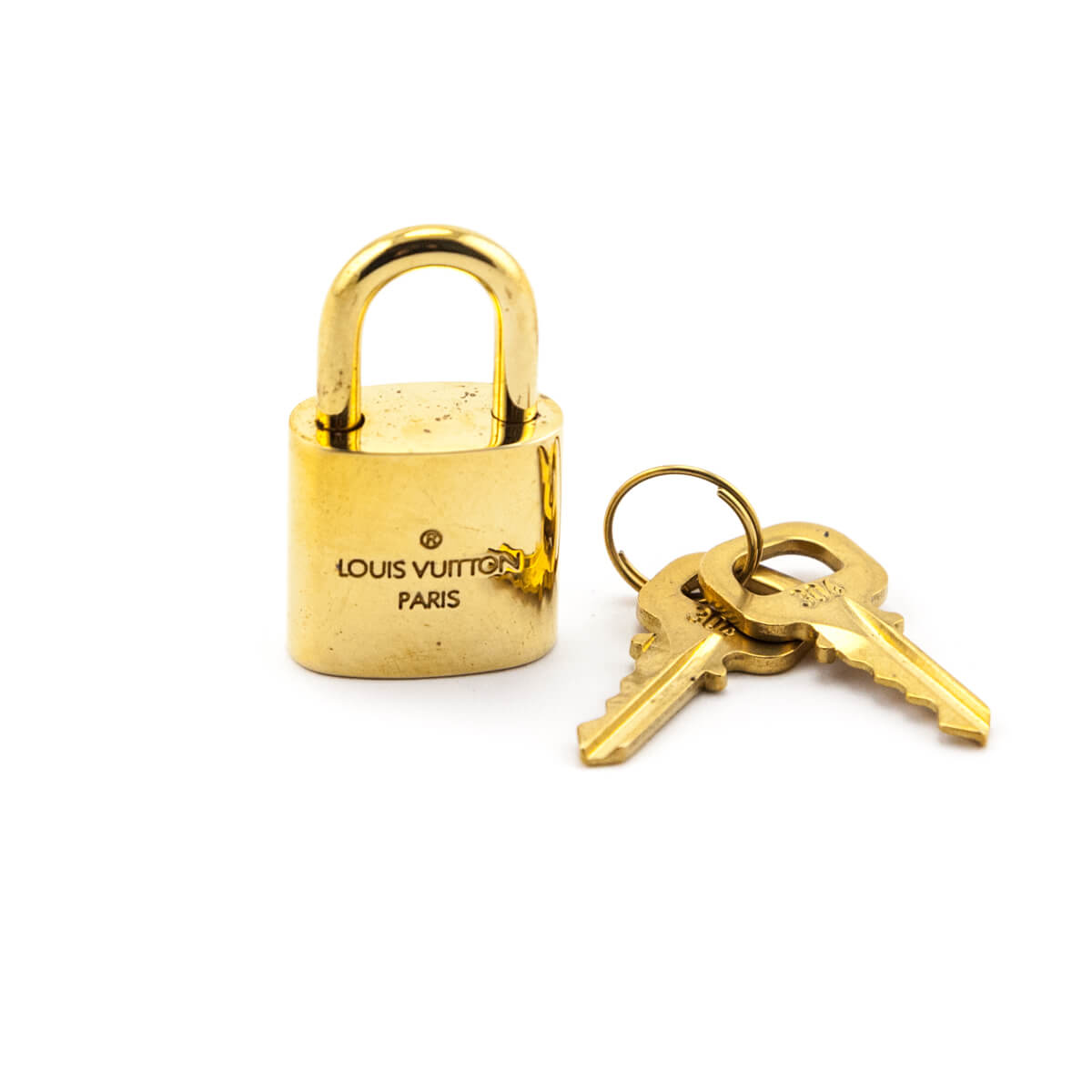 Louis Vuitton Brass Lock & Keys