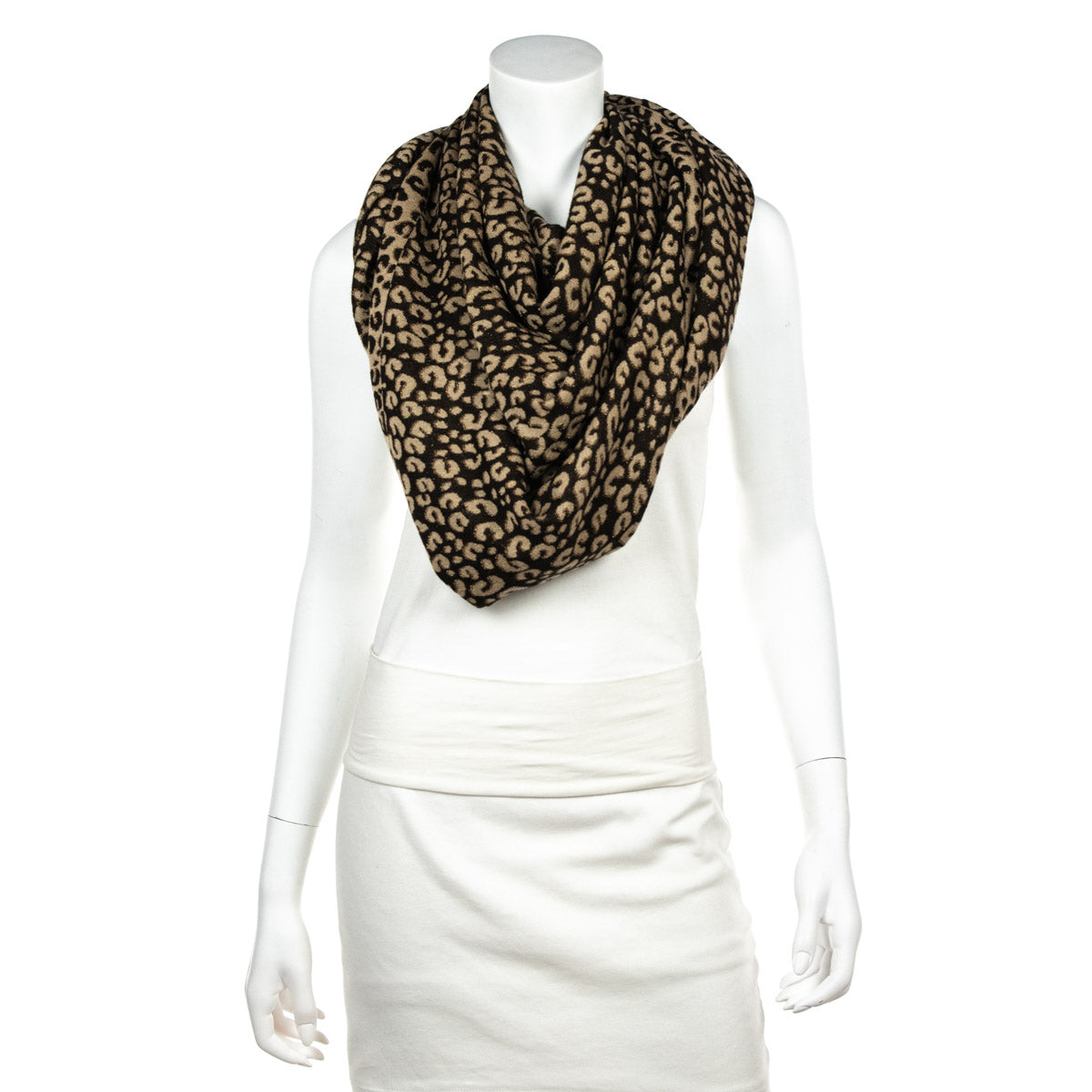 Louis Vuitton Brown Leopard Stephen Sprouse Cashmere Scarf