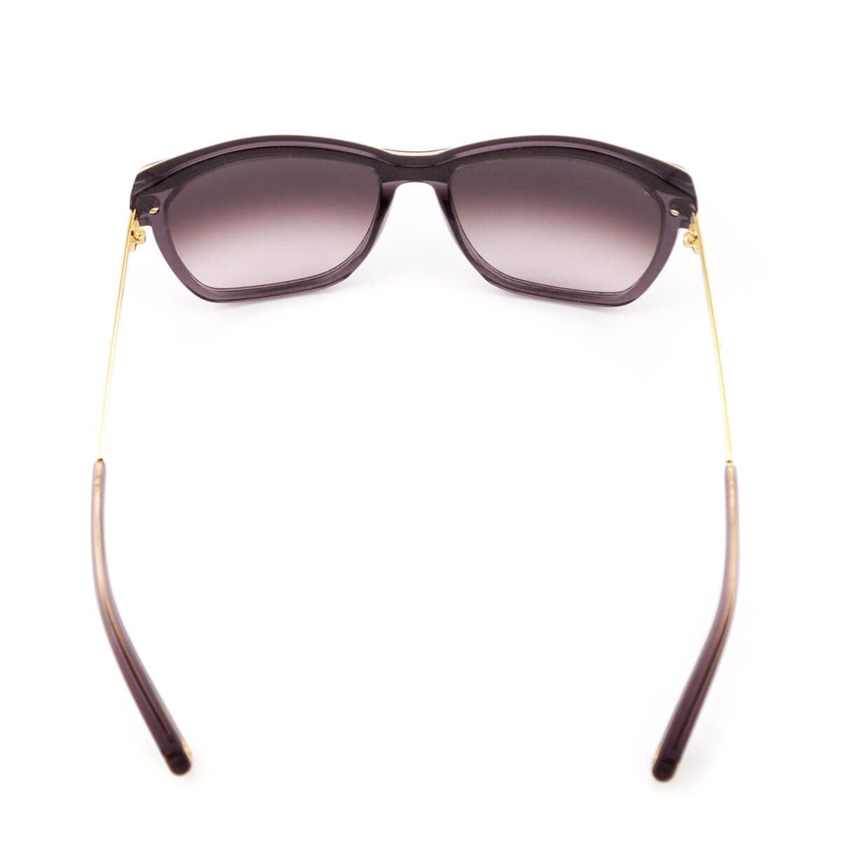 Louis Vuitton Burgundy Taupe Glitter Wayfarer Sunglasses