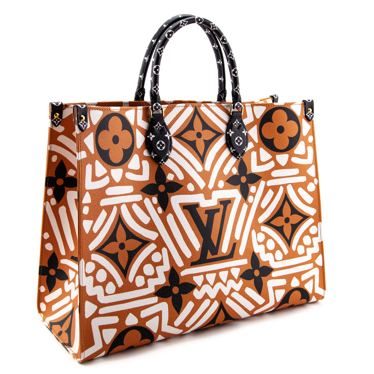 Louis Vuitton Creme & Caramel Monogram Giant Crafty Onthego GM