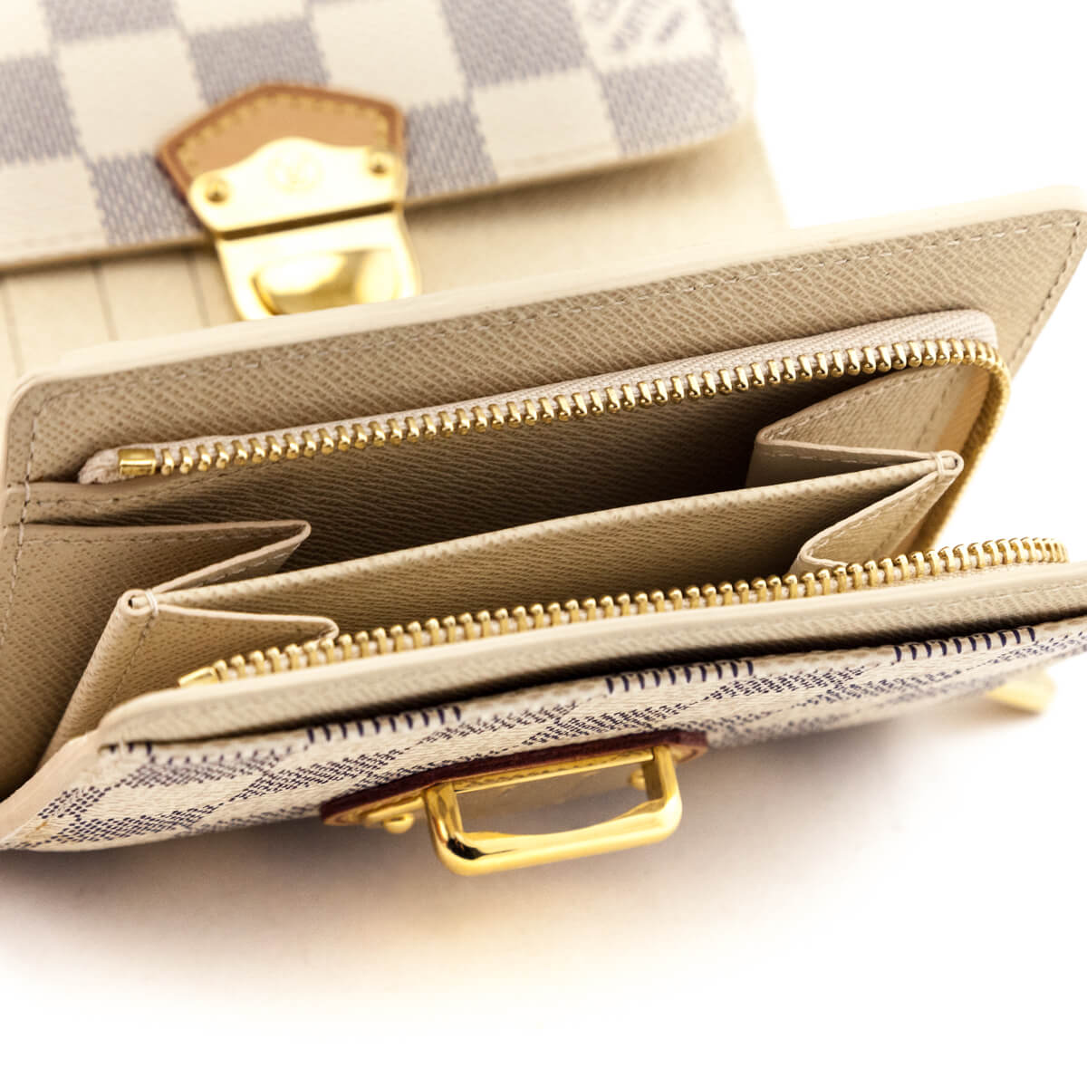 Louis Vuitton Damier Azur Joey Wallet
