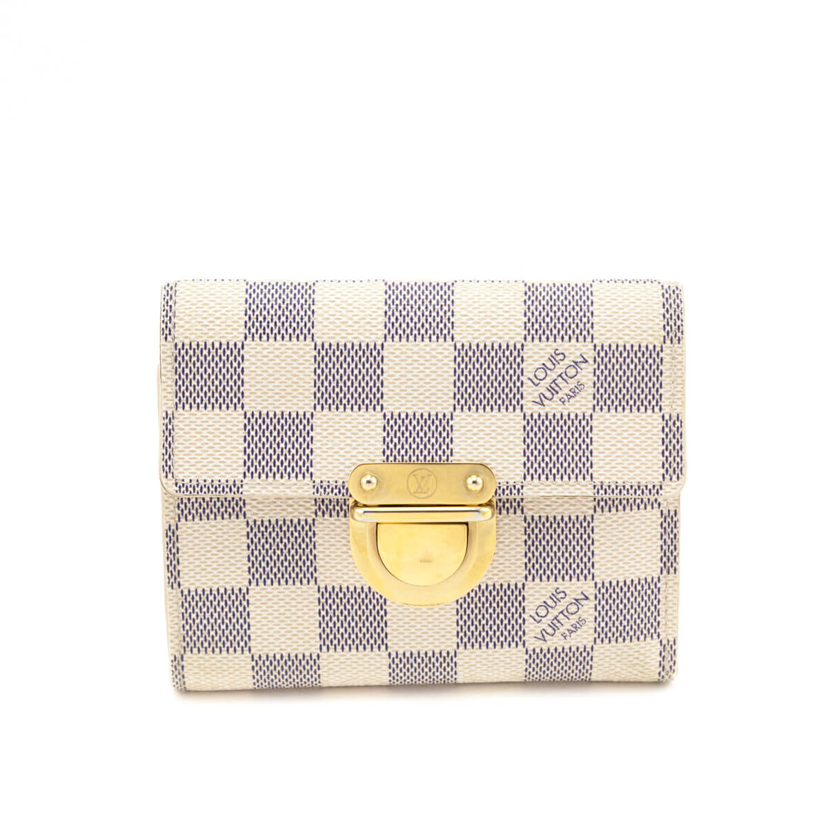 Louis Vuitton Damier Azur Koala Wallet