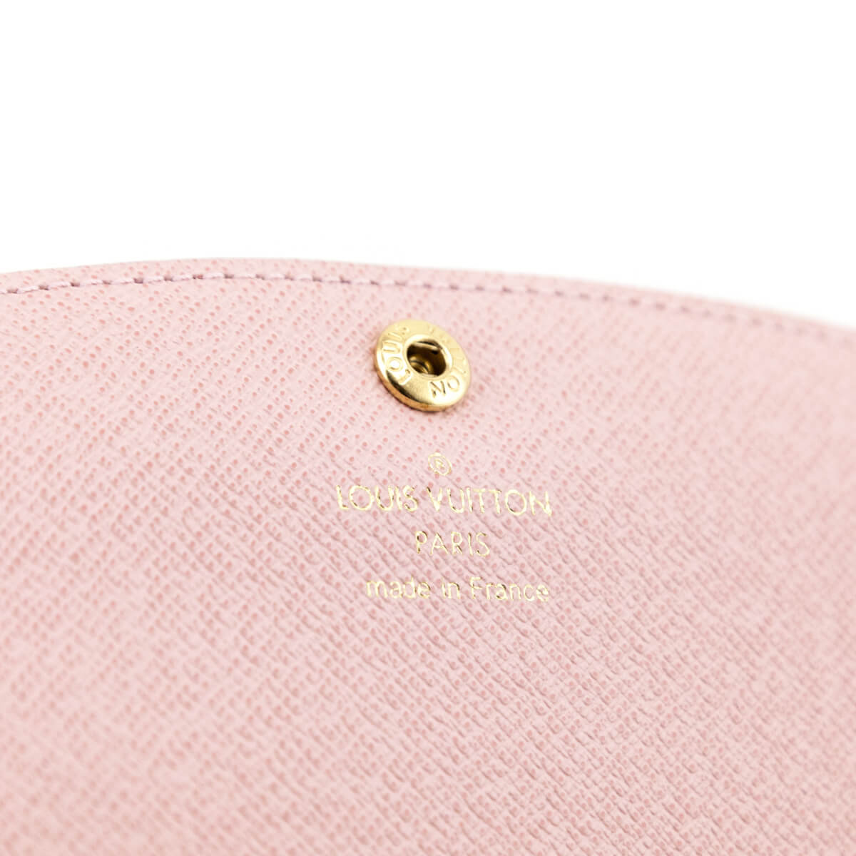 Louis Vuitton Damier Azur & Rose Ballerine Emilie Wallet