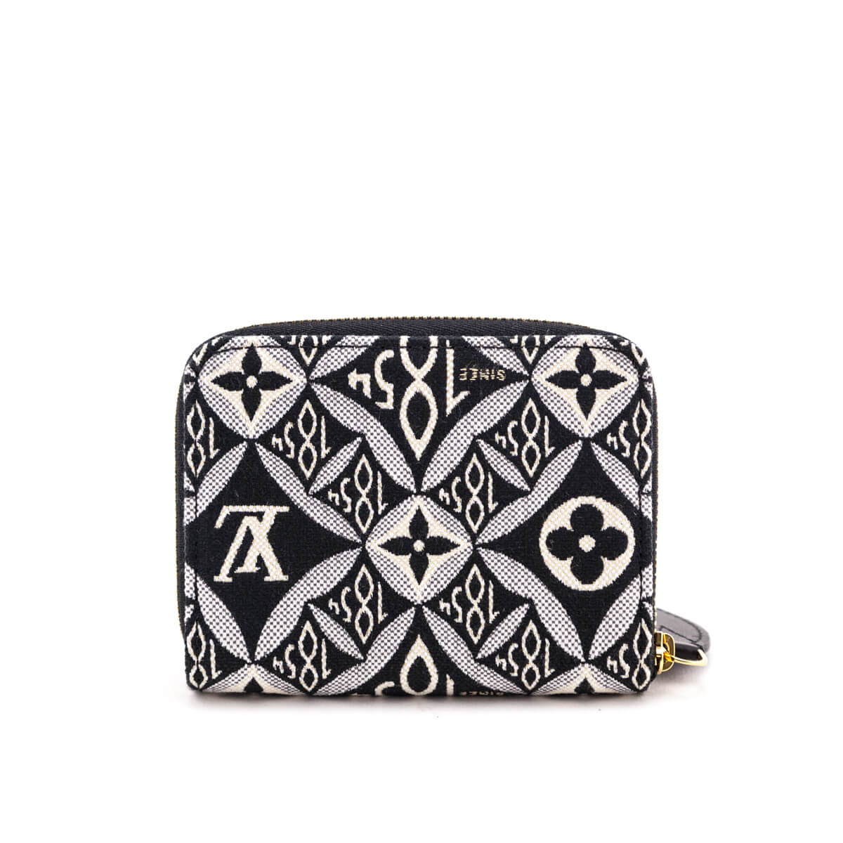 Louis Vuitton Gray Monogram Jacquard Since 1854 Zippy Coin Purse