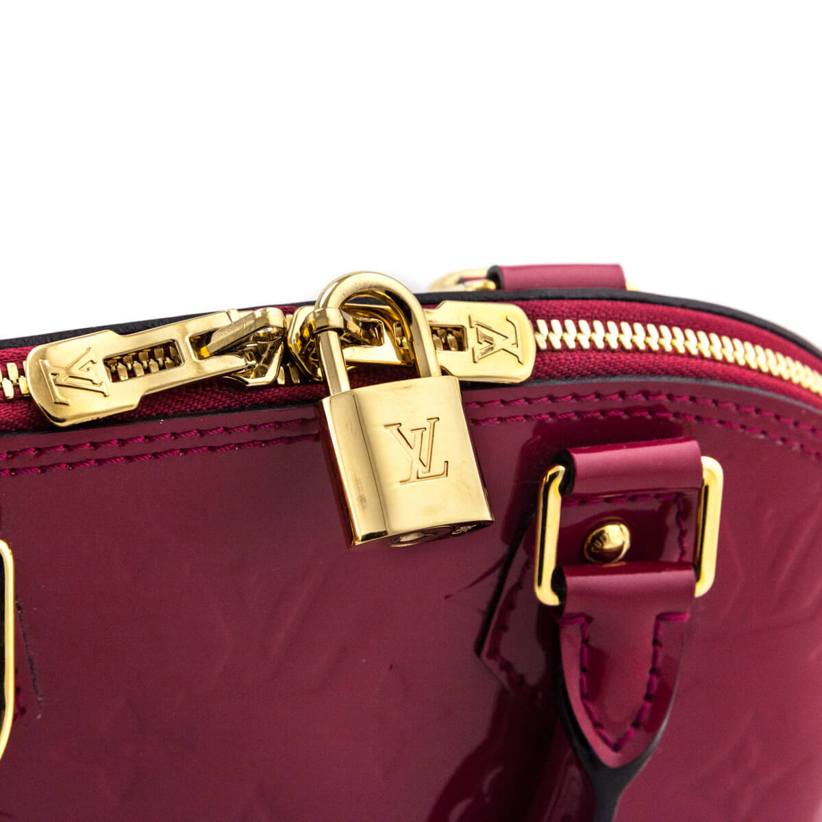 Louis Vuitton Indian Rose Monogram Vernis Alma BB
