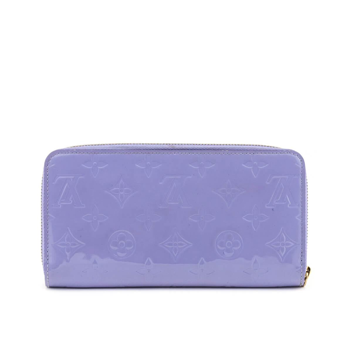 Louis Vuitton Lilac Monogram Vernis Zippy Wallet