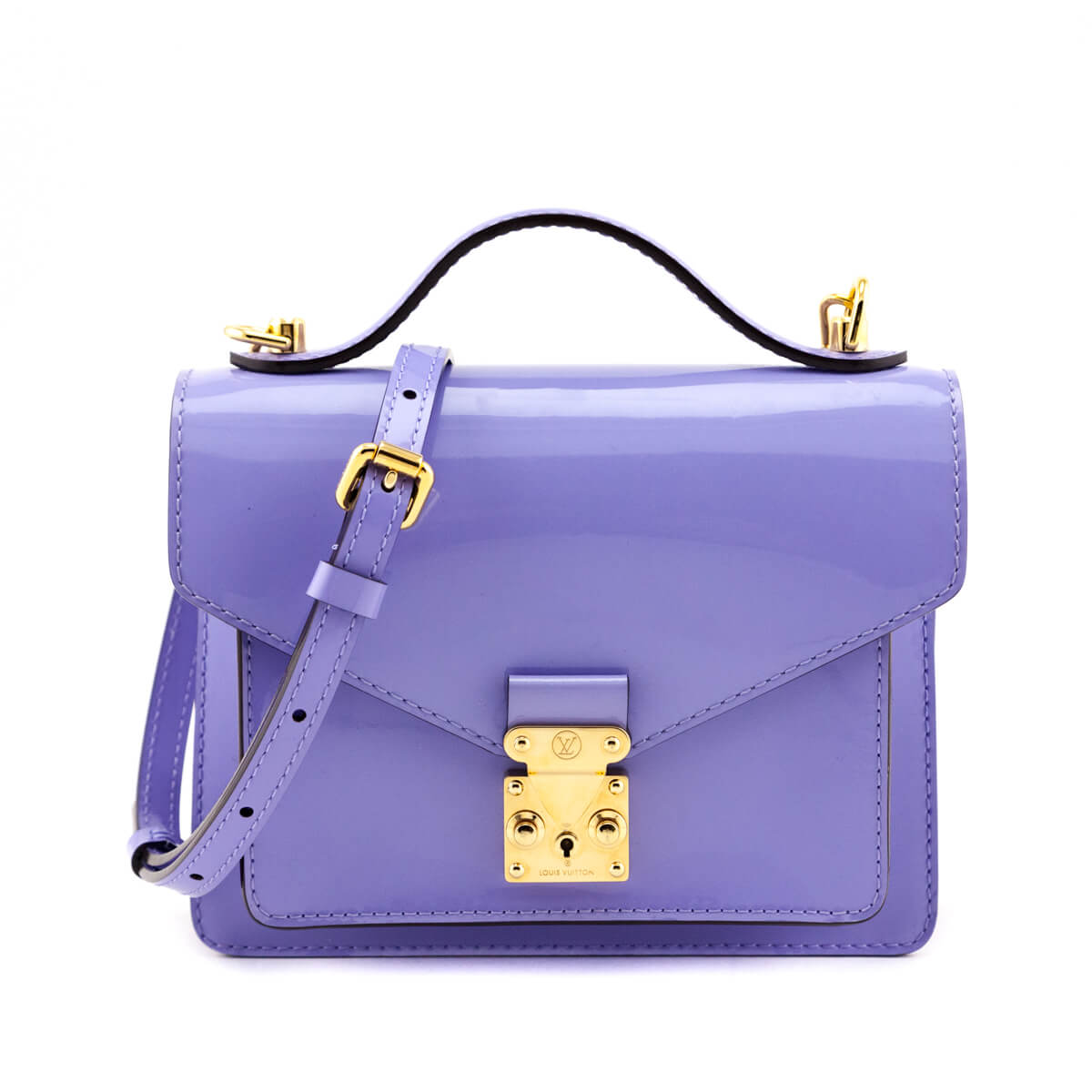 Louis Vuitton Lilac Vernis Monceau BB