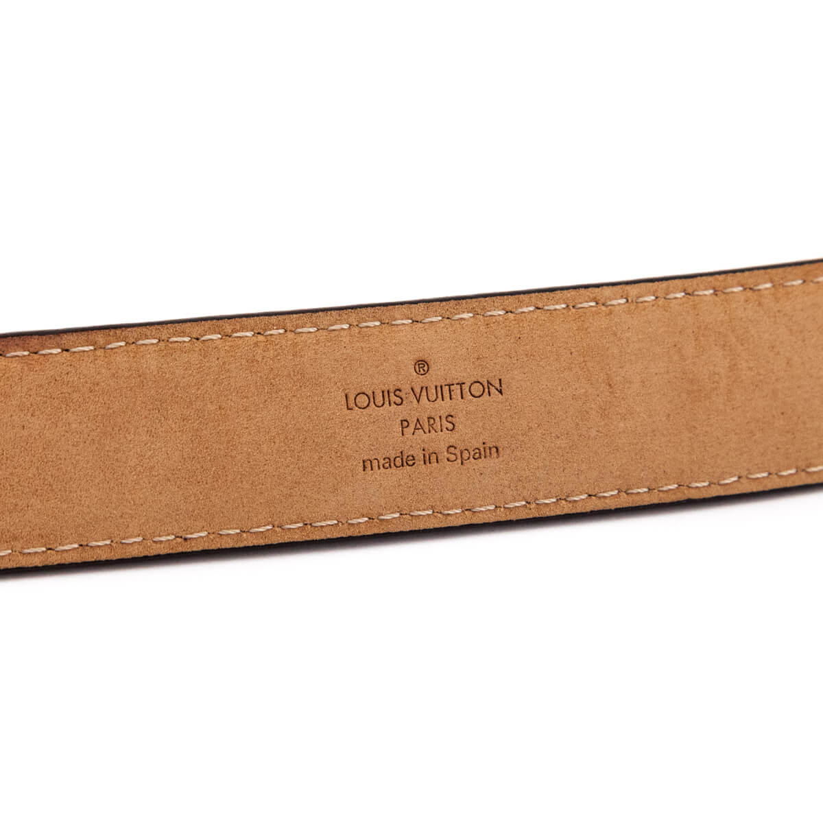 Louis Vuitton Mini Monogram LV Initiales 25mm Belt Size L