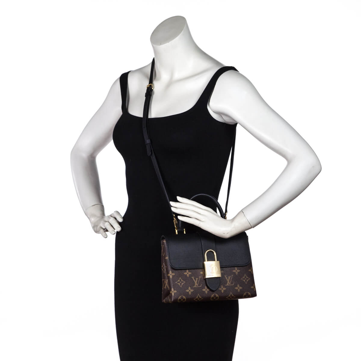 Louis Vuitton Monogram Black Locky BB