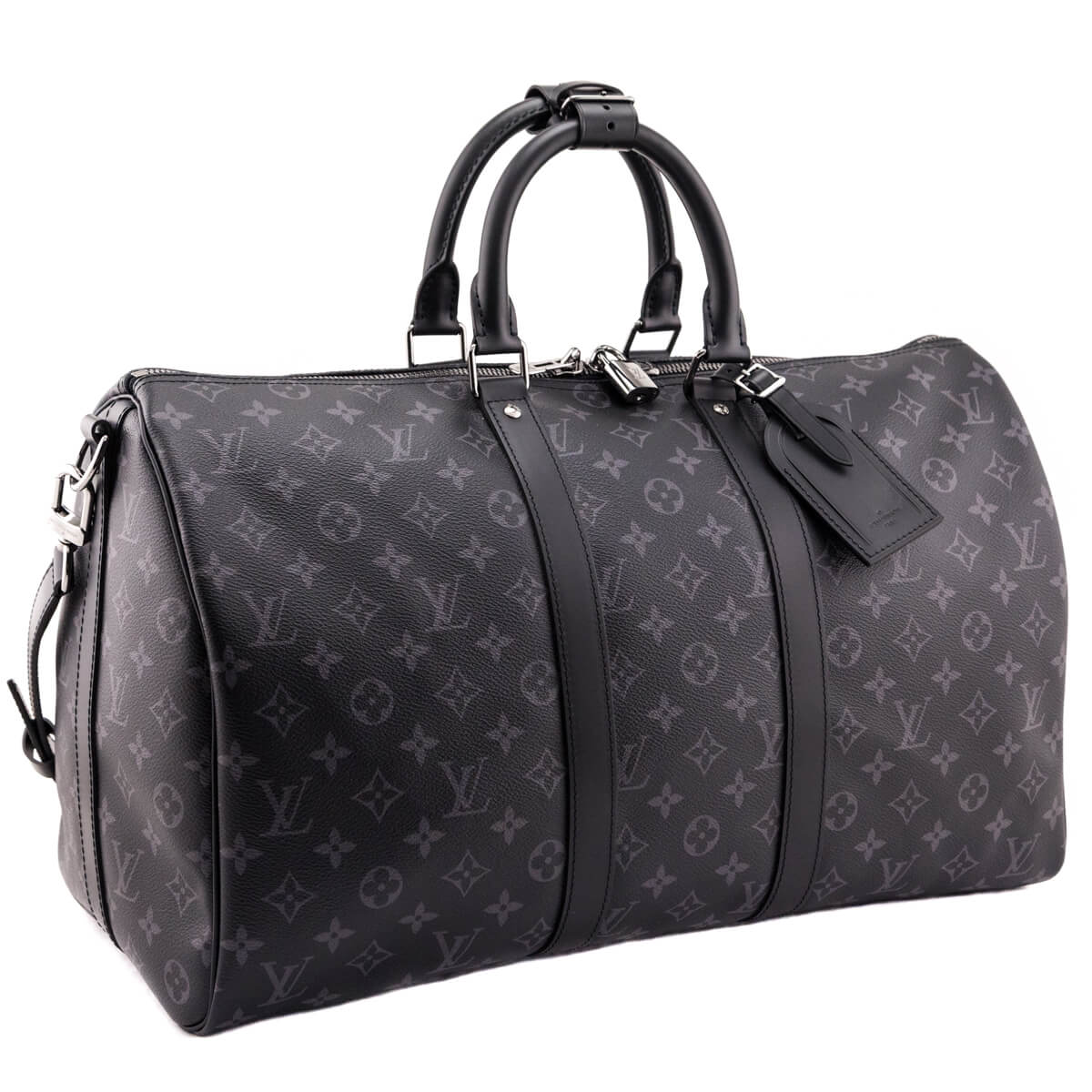 Louis Vuitton Monogram Eclipse Keepall Bandouliere 45