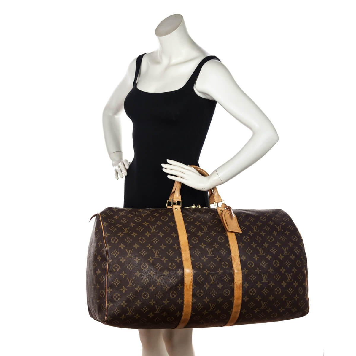 Louis Vuitton Monogram Vintage Keepall 60