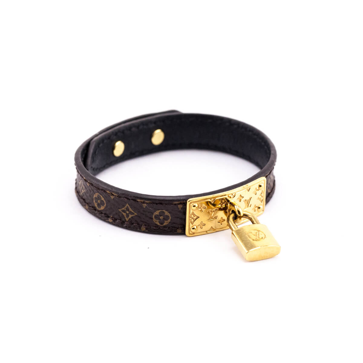 Louis Vuitton Monogram Lock Me Bracelet