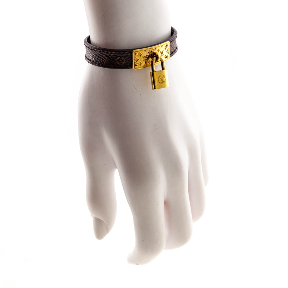 Louis Vuitton Monogram Lock Me Bracelet