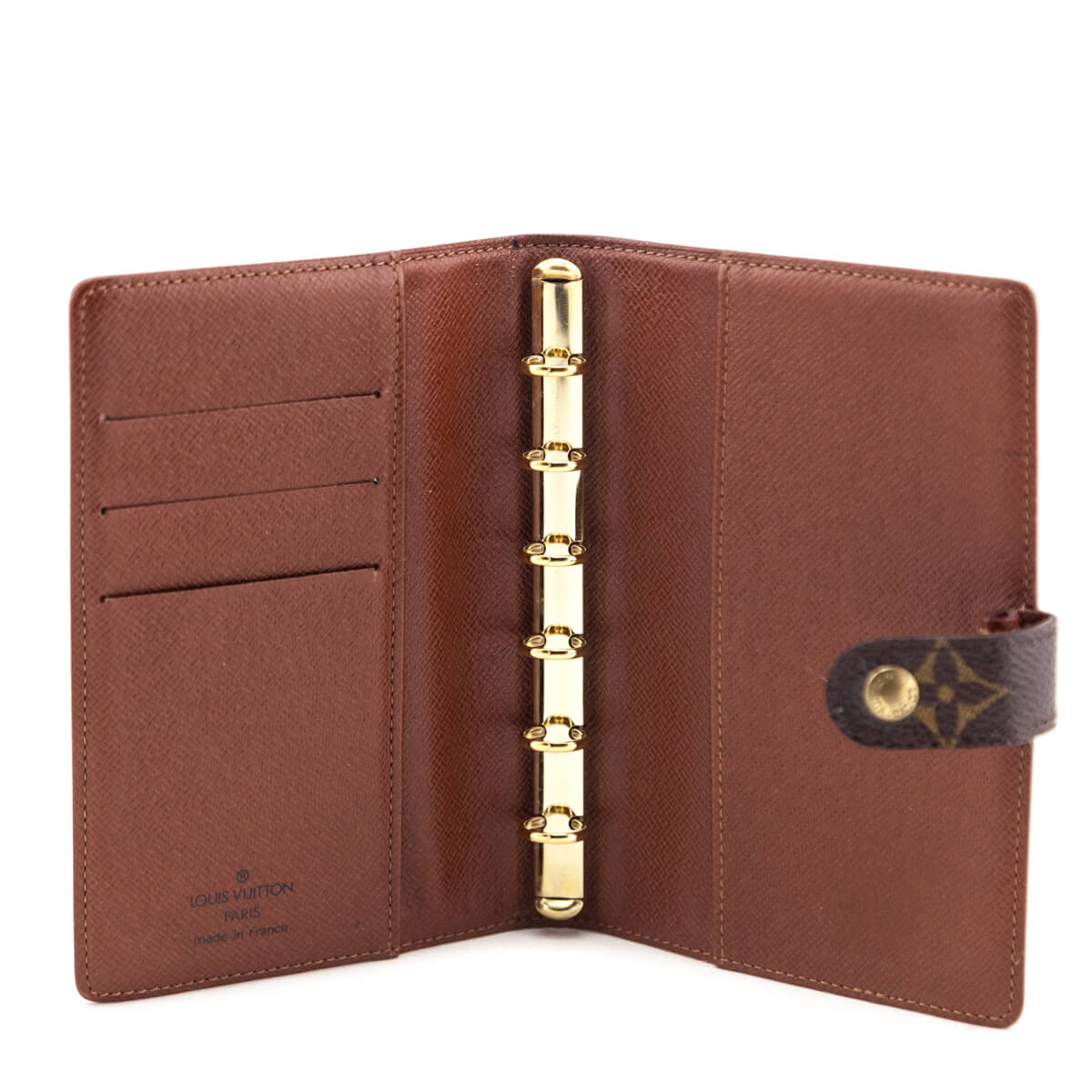 Louis Vuitton Monogram Small Ring Agenda Cover