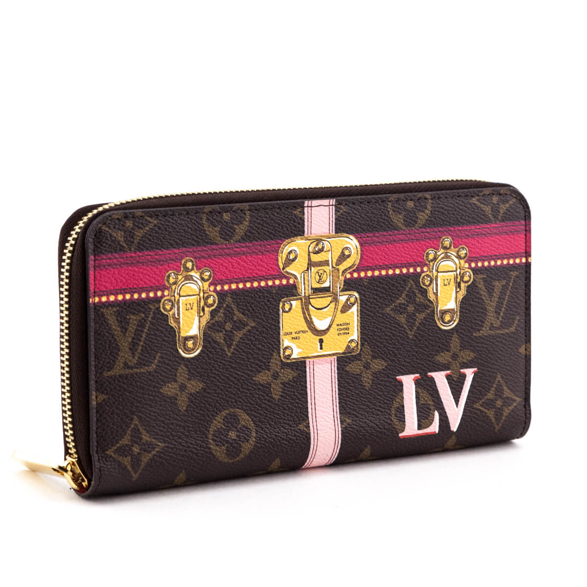 Louis Vuitton Monogram Summer Trunks Zippy Wallet