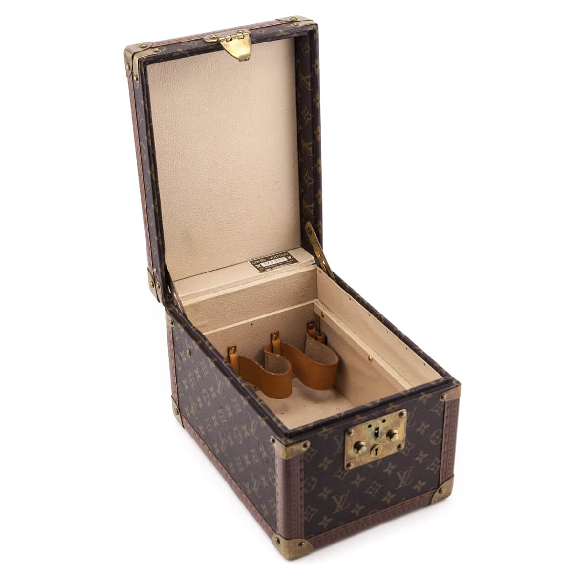 Louis Vuitton Monogram Vintage Boite Flacons Beauty Train Trunk Case