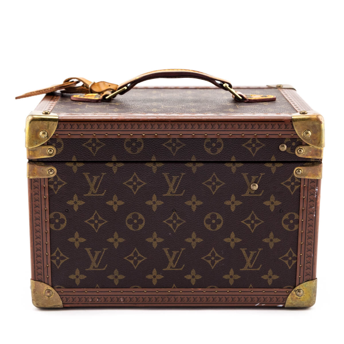 Louis Vuitton Monogram Vintage Boite Flacons Beauty Train Trunk Case