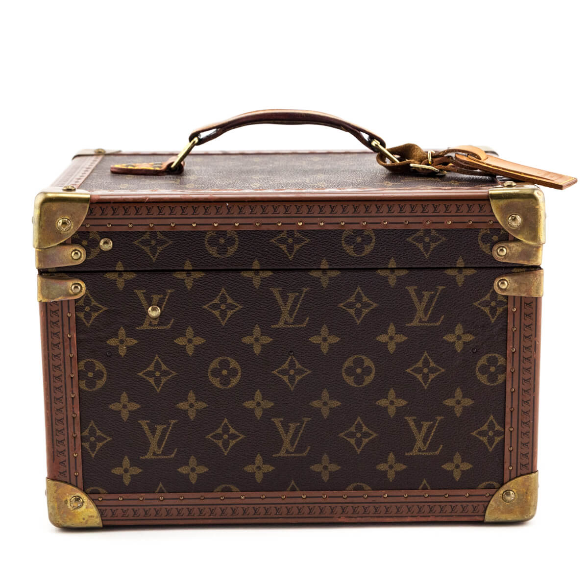 Louis Vuitton Monogram Vintage Boite Flacons Beauty Train Trunk Case