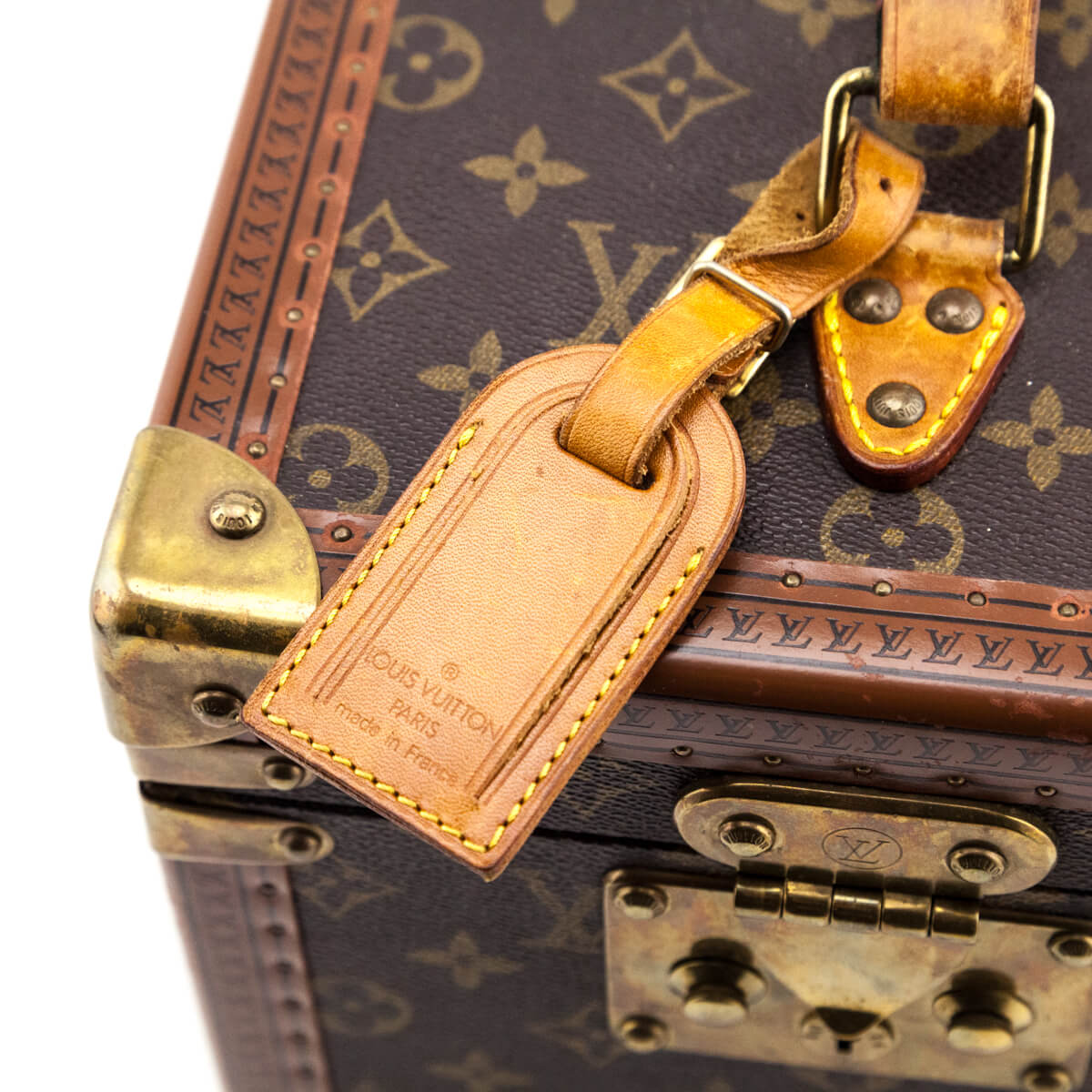 Louis Vuitton Monogram Vintage Boite Flacons Beauty Train Trunk Case