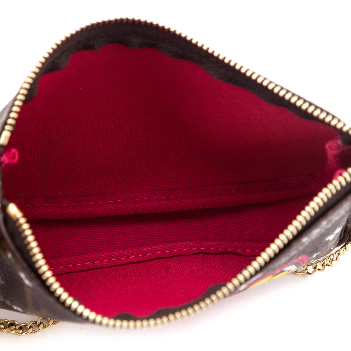 Louis Vuitton Monogram Vivienne Courchevelle Xmas Mini Pochette Accessoires