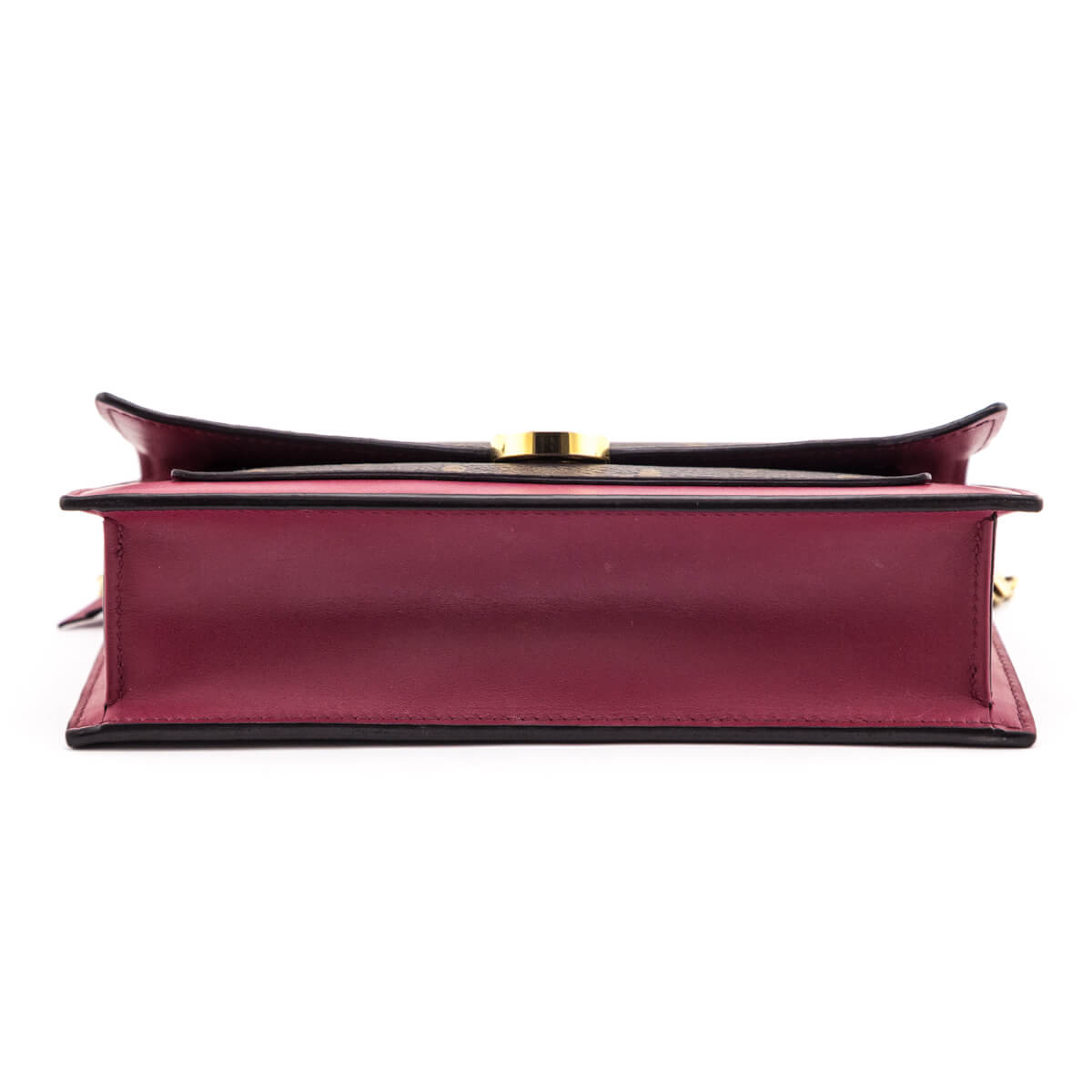 Louis Vuitton Monogram & Fuchsia Flore Chain Wallet Bag