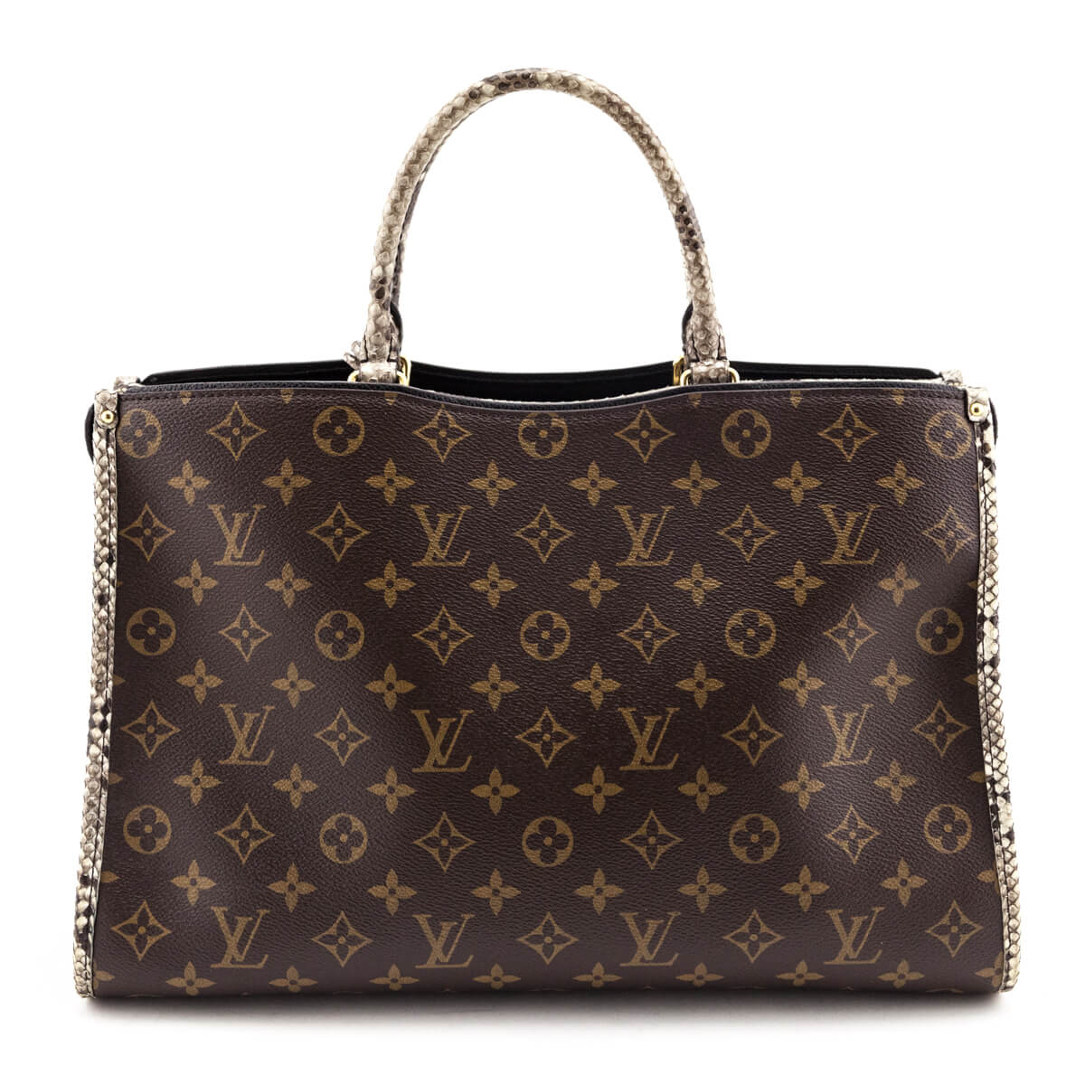 Louis Vuitton Monogram & Python Popincourt MM