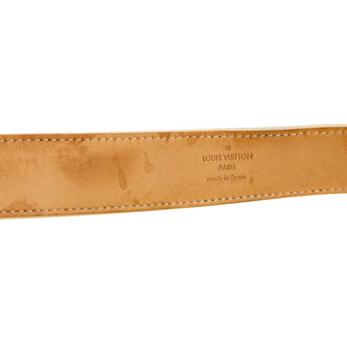 Louis Vuitton Perle Monogram Vernis Belt Size S