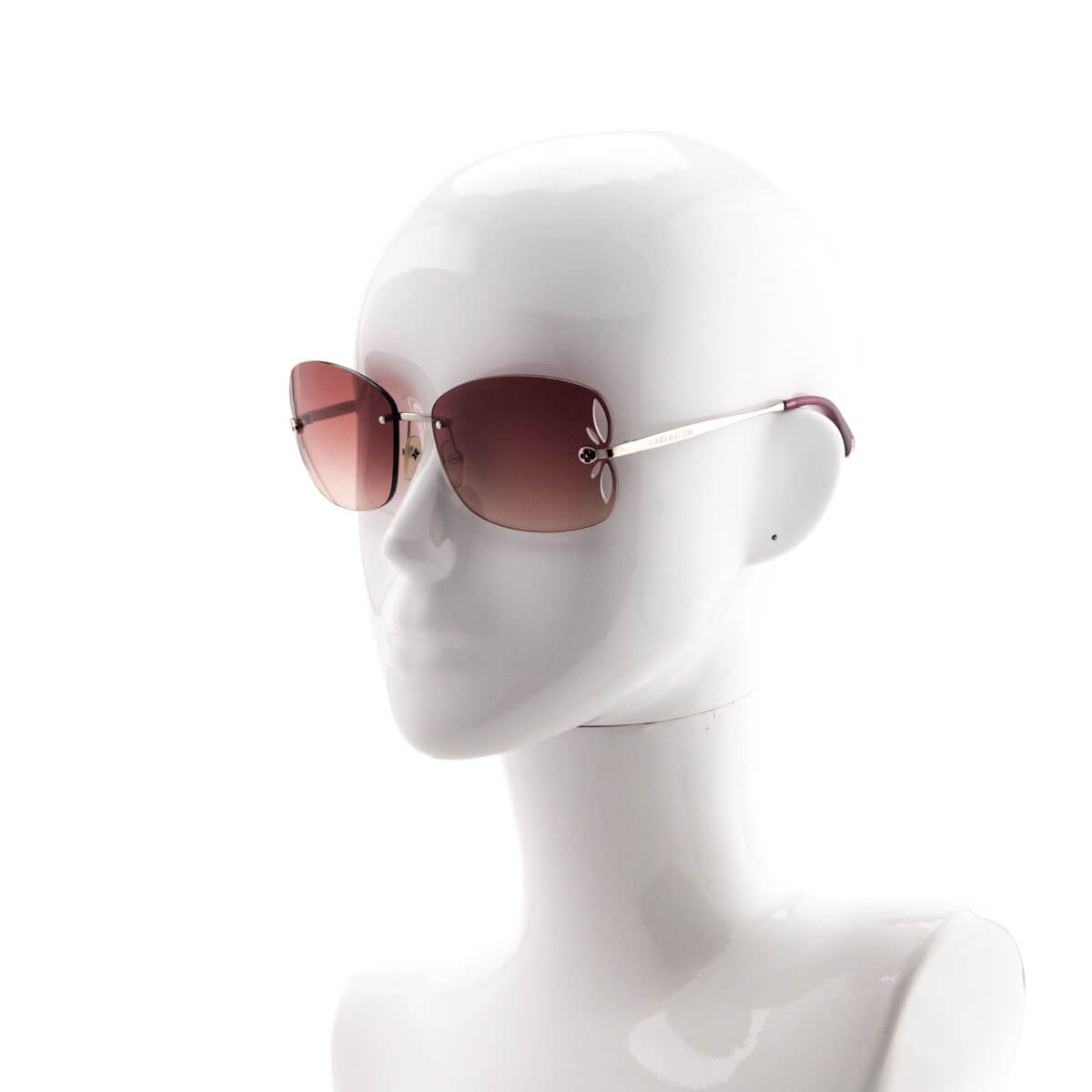 Louis Vuitton Pink Gradient Lily Sunglasses