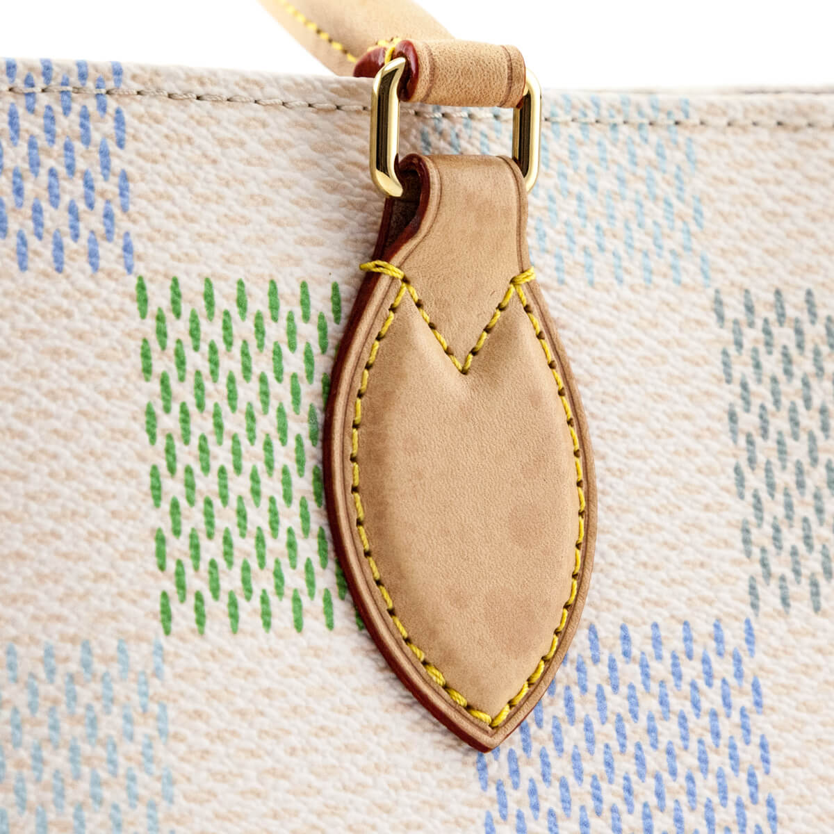 Louis Vuitton Pistachio Damier Giant Onthego MM Tote