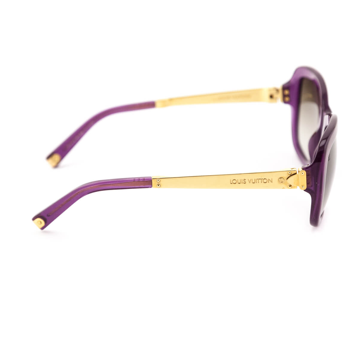 Louis Vuitton Purple Petit Soupson Carre Sunglasses
