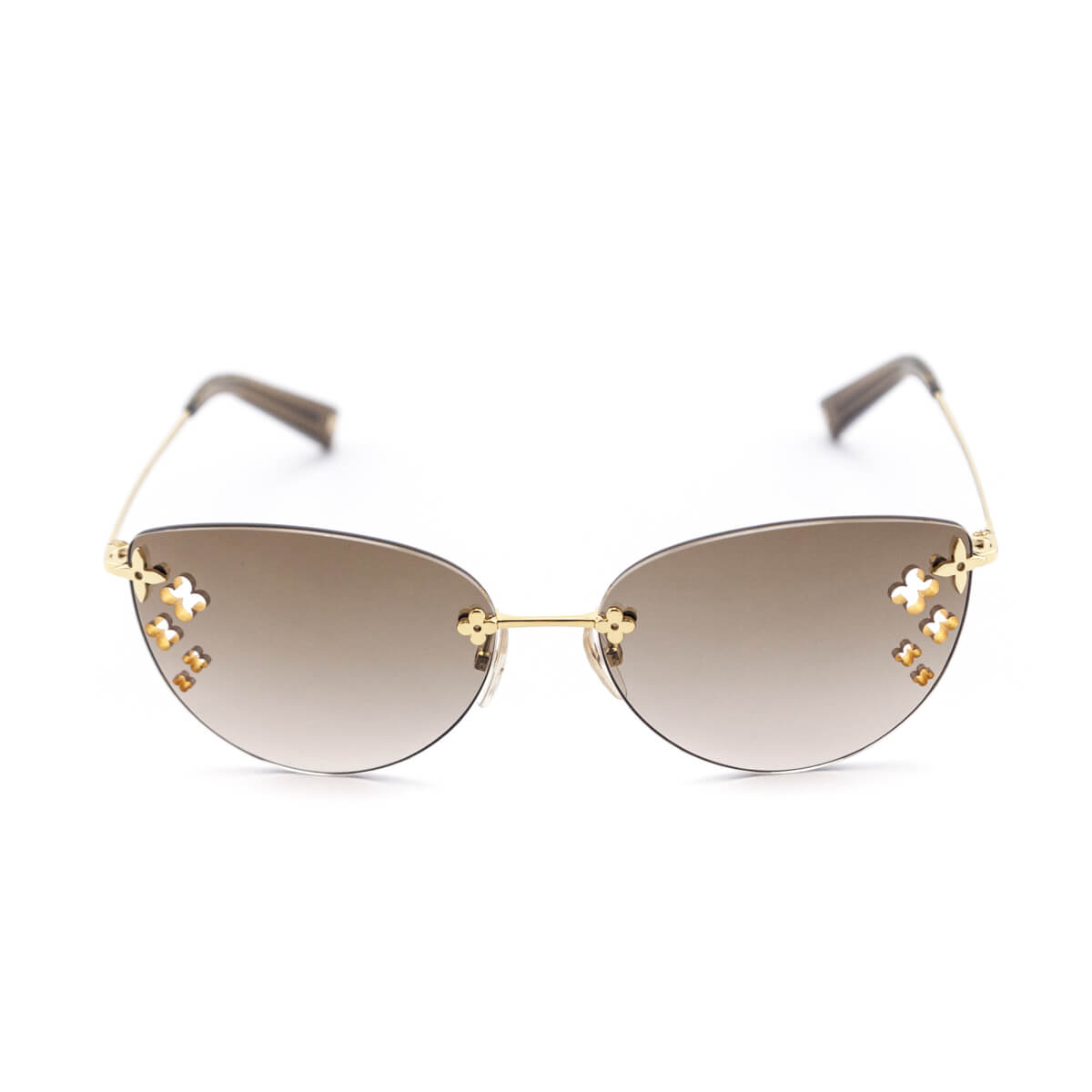 Louis Vuitton Rimless Desmayo Cat-Eye Sunglasses