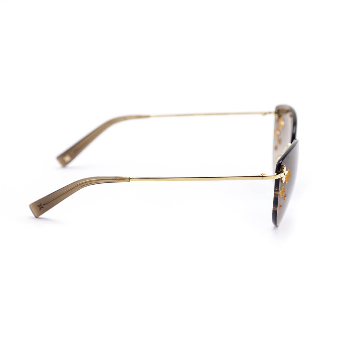 Louis Vuitton Rimless Desmayo Cat-Eye Sunglasses